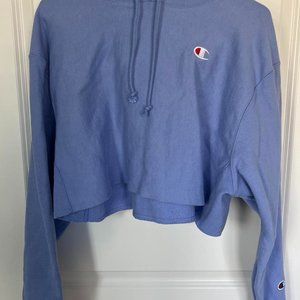 Champion cropped hoodie